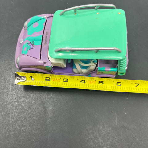 2003 Mattel Polly Pocket Picnic to Go Convertible Car *Damaged