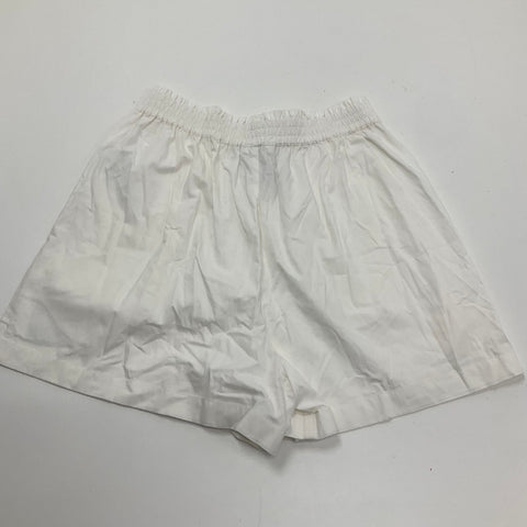 NWT Coach White Cotton Love Patch Elastic Waist Shorts Women's S/M C1844