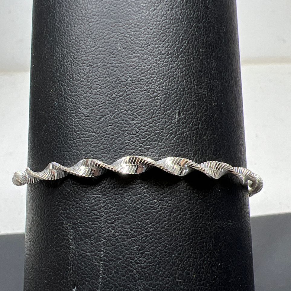 925 Sterling Silver Twist Chain Bracelet