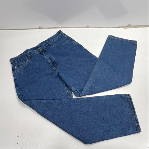 Carhartt Men's B172 Relaxed Fit Blue Denim Work Jeans Sz 38x30