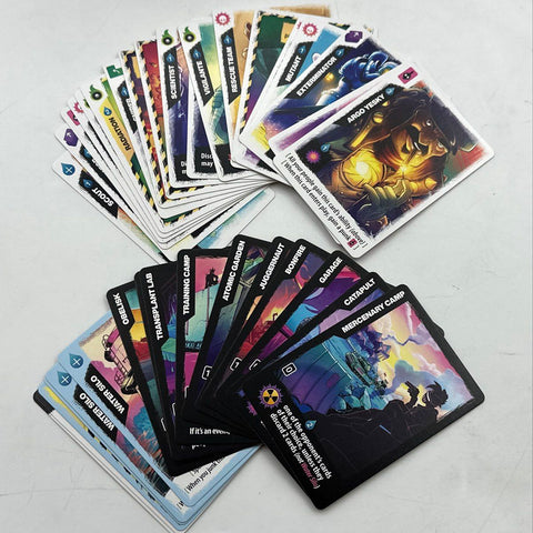 Radlands Card Game Roxley Games Post-Apocalyptic Dueling Open Box Complete