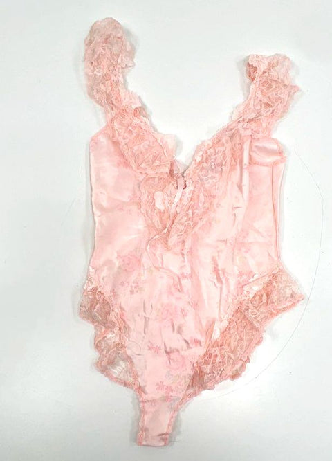 Vintage 80s 90s Women's Lingerie Lot Slips Bodysuit Beth Michaels Lorraine Sz L