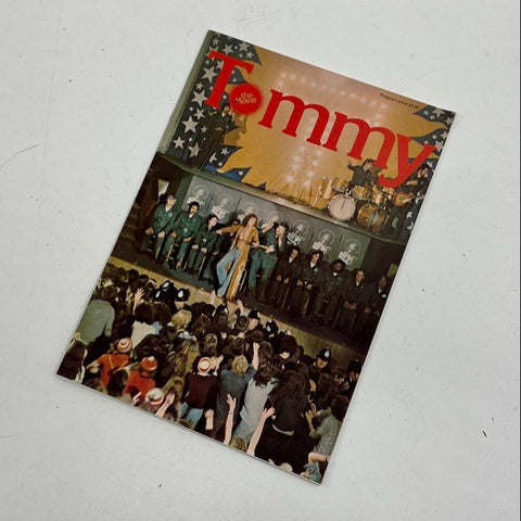 Vintage 1975 Tommy The Movie Program The Who Rock Opera Ken Russell Film Book