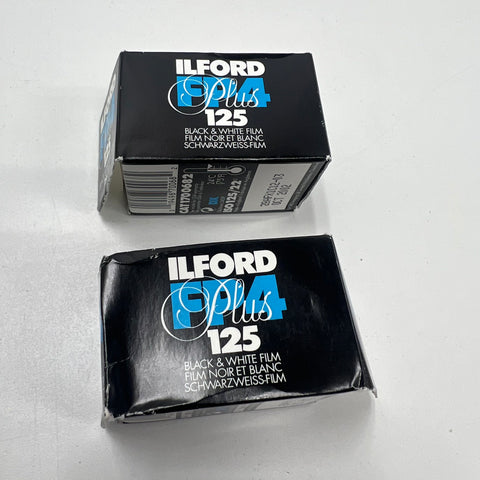 ILFORD FP4 Plus 125 Black and White Film 2 Rolls IOB Open