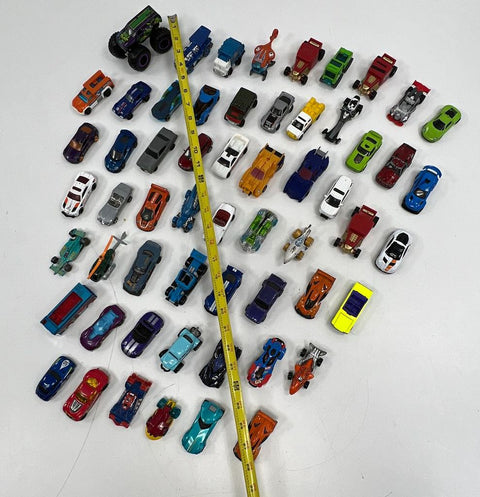 Hot Wheels Monster Jam + 65+ Car Lot Matchbox Batman Jack Skellington Diecast