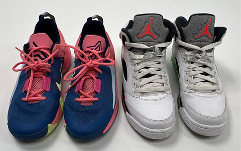 Nike Air Jordan 5 Retro Pro Stars 6.5Y & Giannis Immortality 3 6Y Youth Bundle