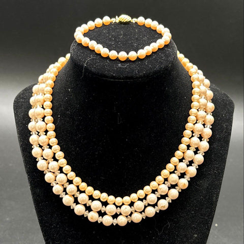 Vintage Marvella Richelieu Imitation Pearl Costume Jewelry Lot 12 Pieces