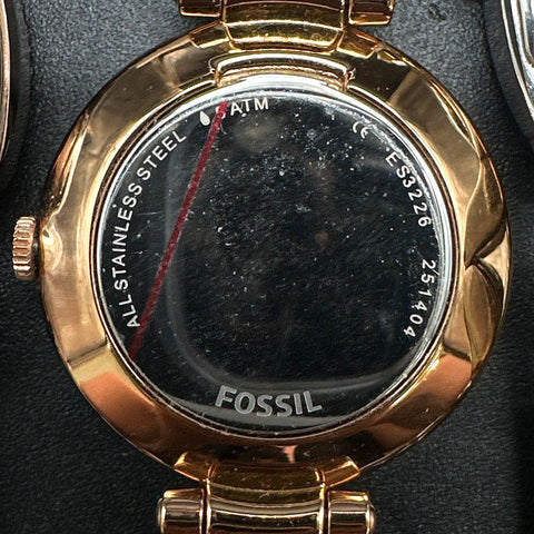 Fossil Womens Watch Lot of 4 ES-2001 ES-3226 ES-9382 ES-8938 Stainless Steel