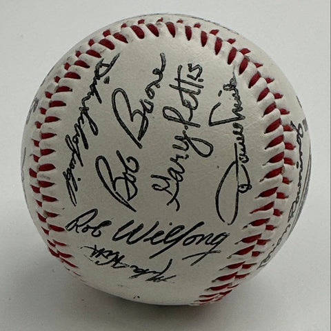 MLB Baseball Signed California Angels 1985 Team Autographed 25th Anniversary