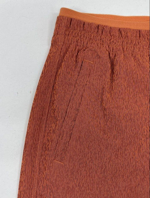 Athleta Women's Brown Echo Wide Leg Crop Pants Size 10 NWT