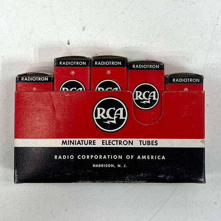 Vintage RCA Radiotron 12CA5 18FX6 18FW6A 32ET5A Electron Tubes Lot of 5