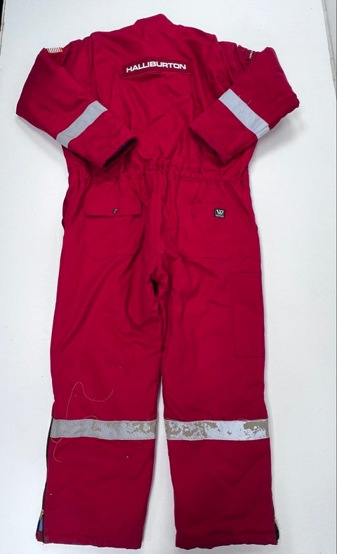 Vintage 90s Wenaas Antiflame Halliburton Sperry Drilling Coveralls Sz 2XL