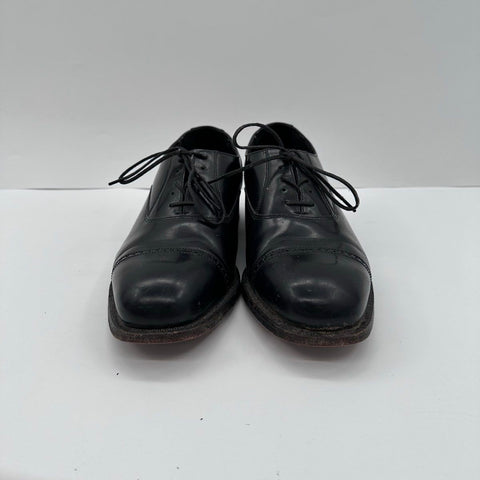 Florsheim Black Leather Cap Toe Oxford Dress Shoes Men's Size 9