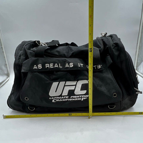 UFC Ultimate Fighting Championship Black 2007 Large Logo Gym Duffle Bag