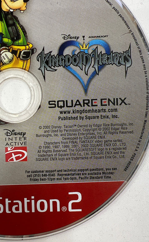 Sony Playstation 2 PS2 Kingdom Hearts Game No Case Square Enix c2002 UNTESTED