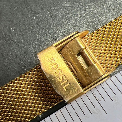 Fossil ES4433 Analog Gold tone Watch New Battery