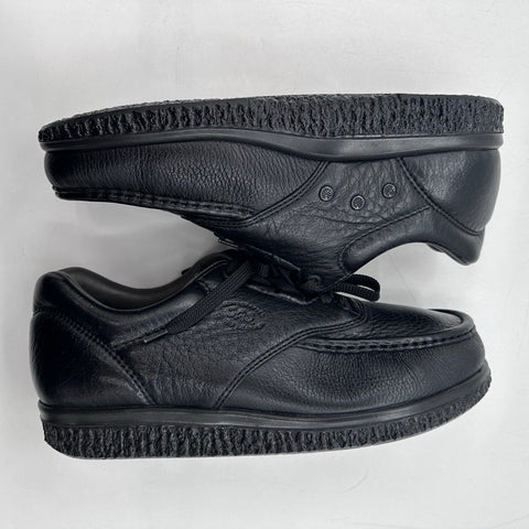 SAS Time Out Black Leather Lace Up Walking Shoes Men's Size 11 M