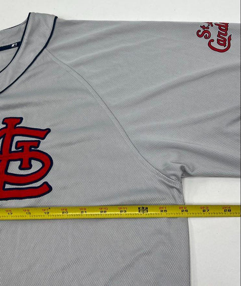Genuine Merchandise MLB St Louis Cardinals Gray Dynasty Jersey Men's Size 2XL