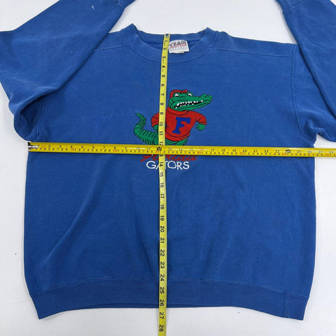 Vintage 90s Florida Gators Team Edition Embroidered Sweatshirt Sz XL USA