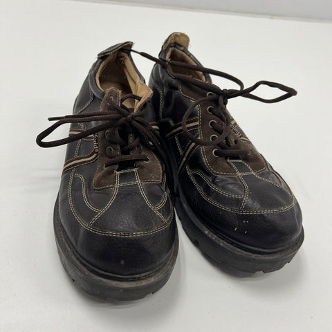 Y2K Mudd Jeffery Platform Loafer Casual Shoe Women 11M Brown