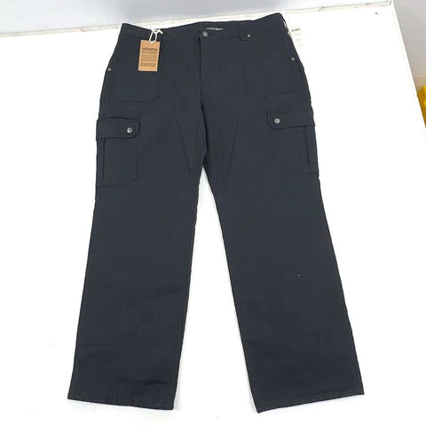 Duluth Black DuluthFlex Fire Hose Lined Cargo Pants Women's 18x31 NWT