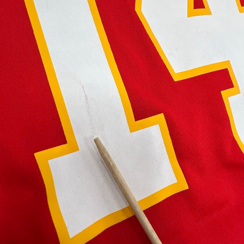 Nike Mens Kansas City Chiefs Sammy Watkins #14 Jersey Red AFC Champions Patch M