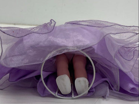 Collectible Quinceañera Last Doll 18" Figure Purple Gown Dress Display