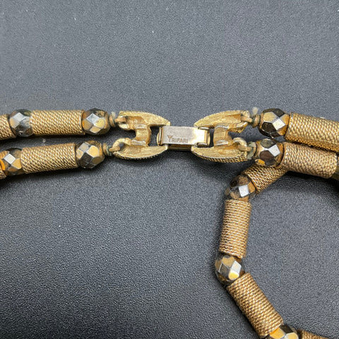 Vintage Trifari Costume Jewelry Lot of 7 Multi-Strand Beaded Necklaces