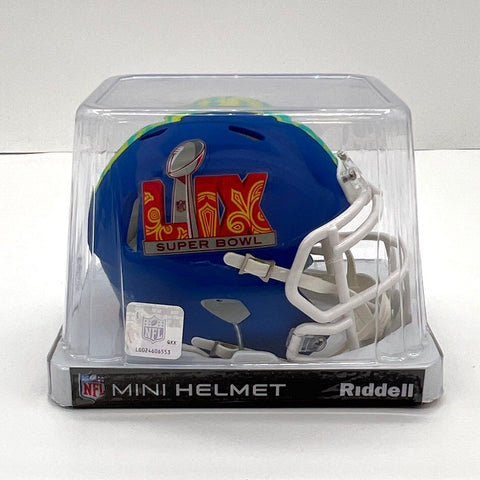 Riddell NFL Football Mini Helmet Super Bowl LIX New Orleans 59 New In Box