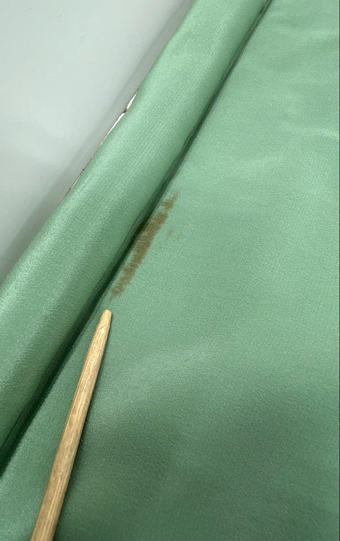 Harry Mason Clothier Vintage Sage Green Fabric Bolt Yardage 200" x 38"