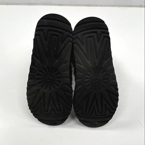 UGG Isla Black Cable Knit Button Tall Boots Women's Size 8