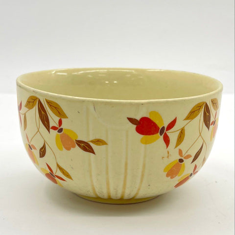 Hall Superior Autumn Leaf Mixing Bowl Jewel Tea Co Kitchenware 6 Inch Vintage