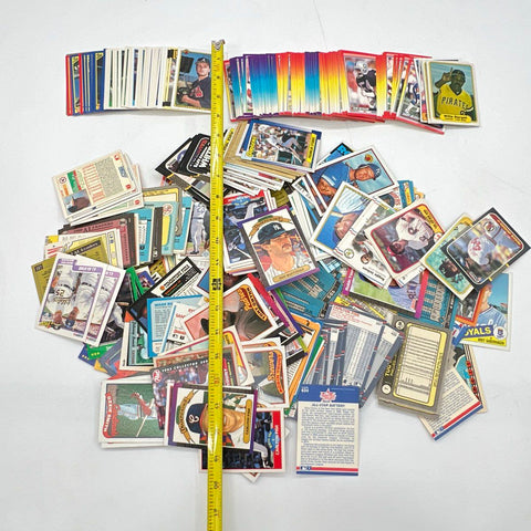Baseball Card Lot MLB 1980s-90s Topps Donruss Fleer Score 2.5 Lbs See Photos