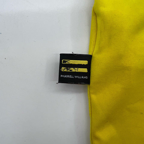 Adidas Men's Yellow Hu Holi Knit Tee T-Shirt Size M CW9102