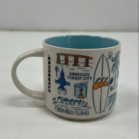 Starbucks San Diego Mug Been There Series Across The Globe Collection 14 oz