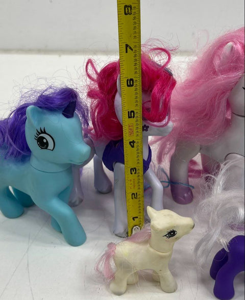 My Little Pony G1 G4 Generation Figure Lot of 7 Hasbro Toys Wings Accessories