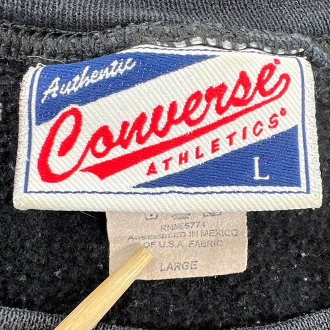 Vintage 90s Converse Chuck Taylor All Star Logo Crewneck Sweatshirt Sz L