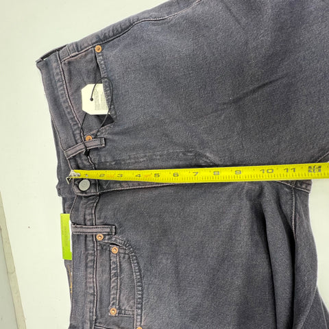 Levi's Premium 510 Skinny Gray Flex Raw Hem Jeans Men's 34x32 NWT