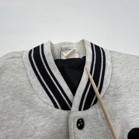 Vintage 90s Mickey & Co Disney Varsity Jacket Embroidered Script Logo Sz L