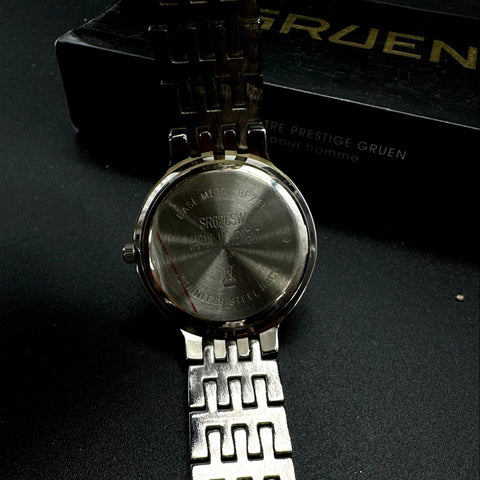 Gruen AK Homme Burei Allard Modern Men's Quartz Fashion Watch Lot of 5
