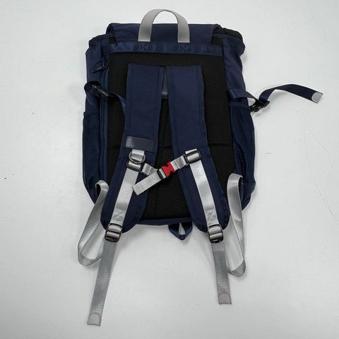 Vintage Y2K Red Bull Racing 04 Navy Blue Backpack Rucksack Embroidered Graphic