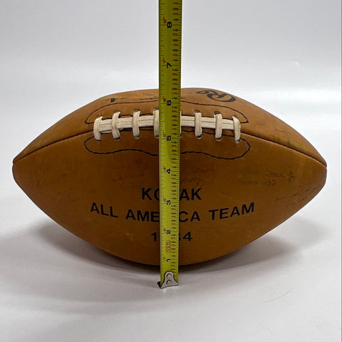 NCAA College Football Rawlings Kodak All America Team 1984 Autographed Vintage