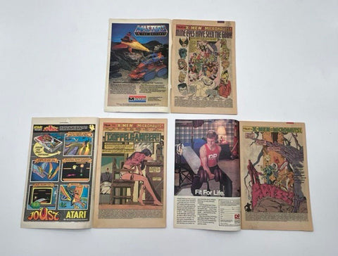 X-Men and the Micronauts #2 #3 #4 Comic Lot Marvel 1984 Limited Series