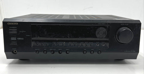 Onkyo HT-R340 5.1 Channel AV Home Theater Receiver Head Unit - Powers On