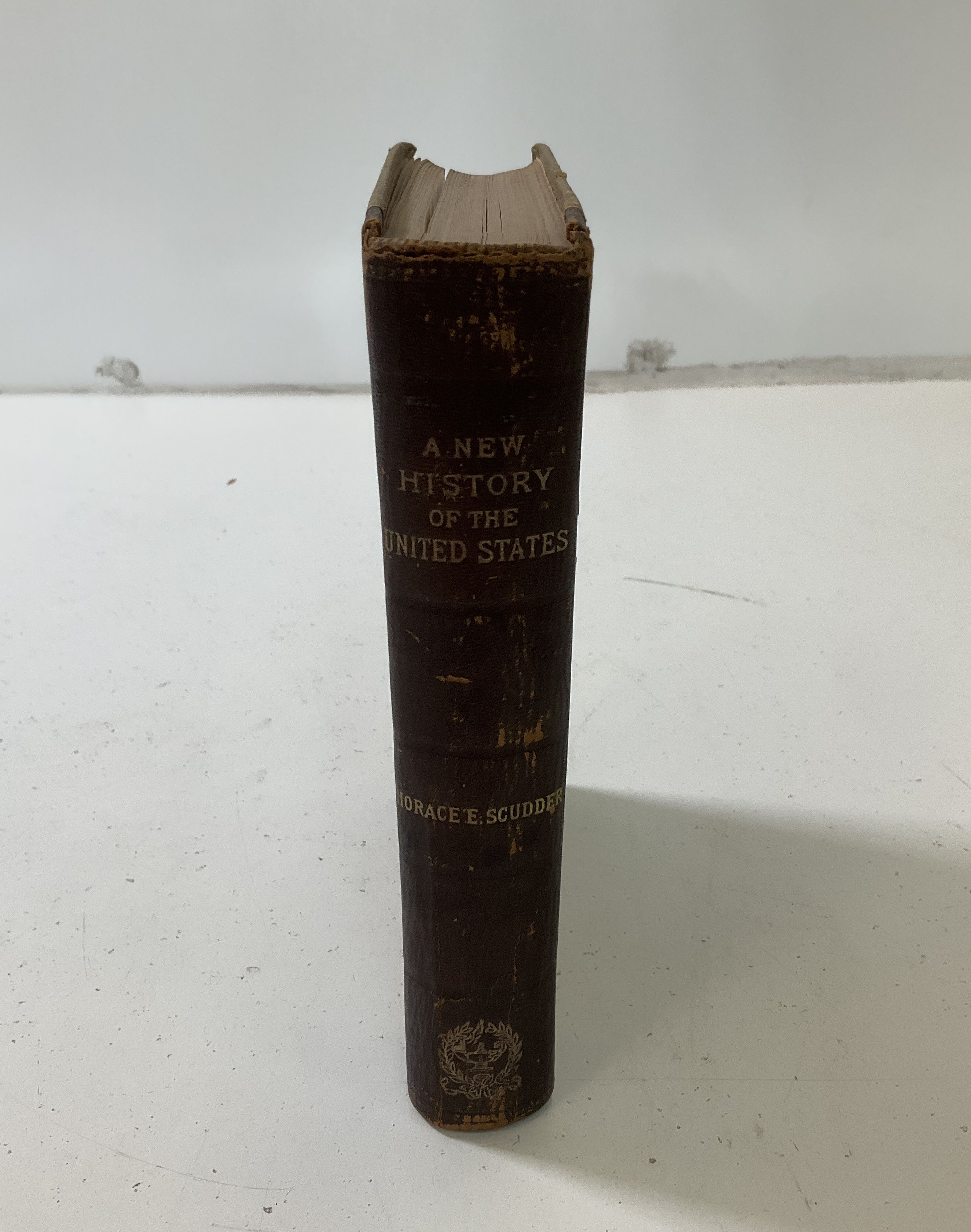 Antique 1901 Illustrated A New History Of The United States Horace E. Scudder