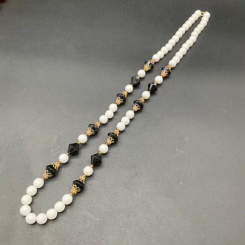 Vintage Beaded Costume Jewelry Lot 4 Necklaces Tassel Multi-Strand