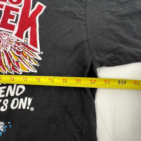 Vintage 2003 Sturgis Bike Week 63rd Annual Biker Eagle T-Shirt Dbl Sided Sz XL