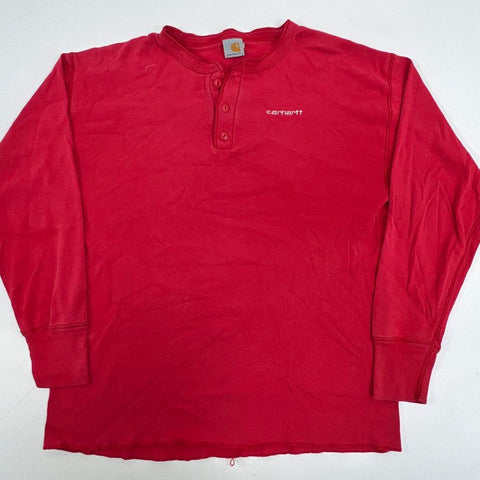 Vintage 90s Carhartt USA Henley & Modern Workwear Shirt Lot of 4 Sz L-XXL