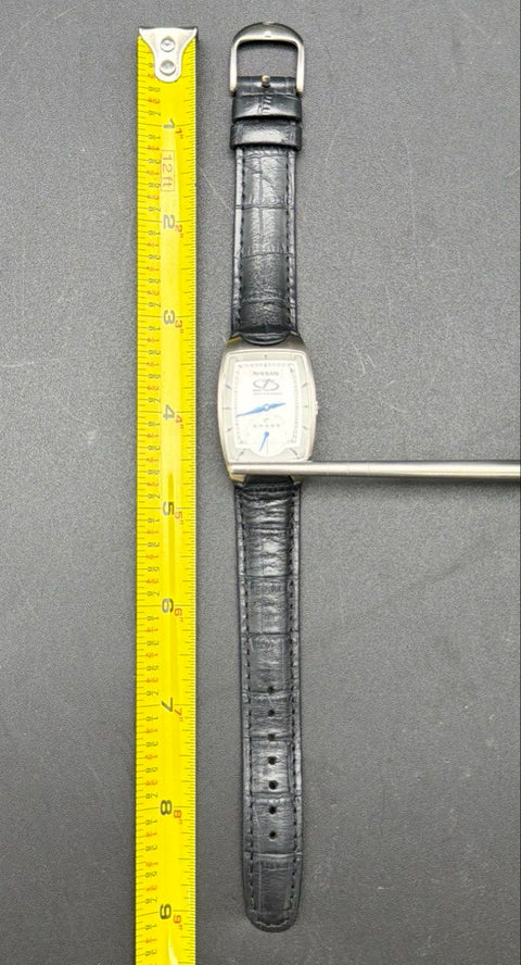 Cross Nissan Owner First Award Watch Tonneau Tank Blue Hands Leather