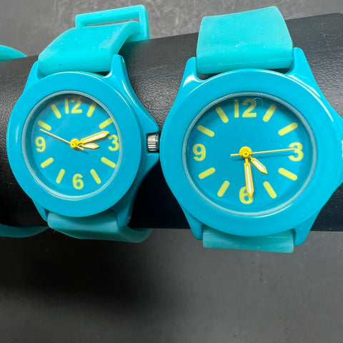 NWT Lot of 4 Teal Blue Xhilaration Watches Women's 2012